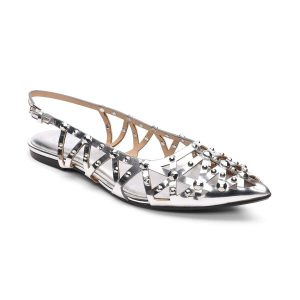 Bazaar Studded Slingback Ballet Flat