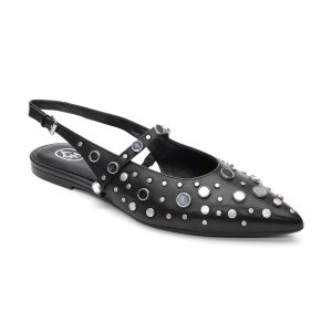 Brenda Studded Slingback Ballet Flat