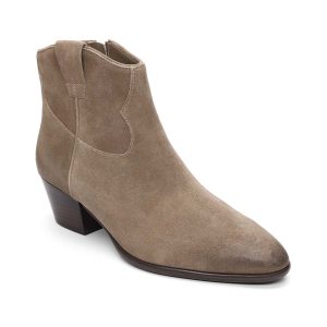 Fame Western Suede Bootie