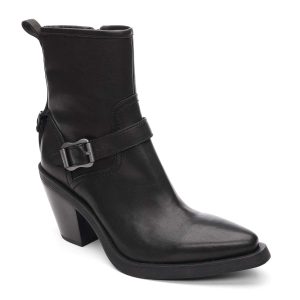 Joy Western Buckle Bootie