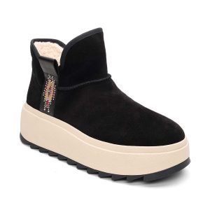 Mask Apres Ski Ankle Bootie