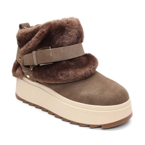 Moonrise Faux Fur Foldover Ankle Bootie