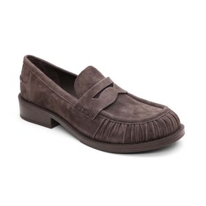 Ringo Bis Pleated Suede Loafer
