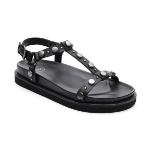 Ugo Studded T-Strap Footbed Sandal